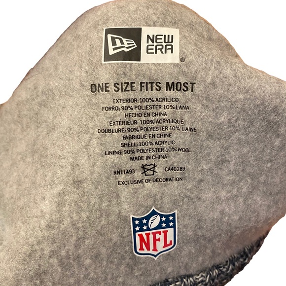 NFL Dallas Cowboys Sport Knit Beanie Winter Pom Hat Adult One Size Fits Most - Picture 5 of 7